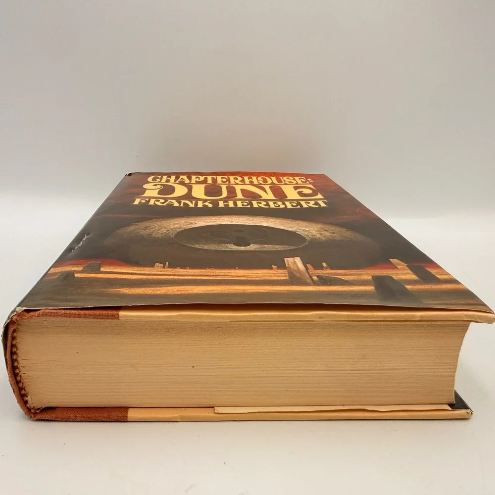Chapterhouse Dune Frank Herbert First Edition 1985 Hardcover Sci-Fi Book Putnam